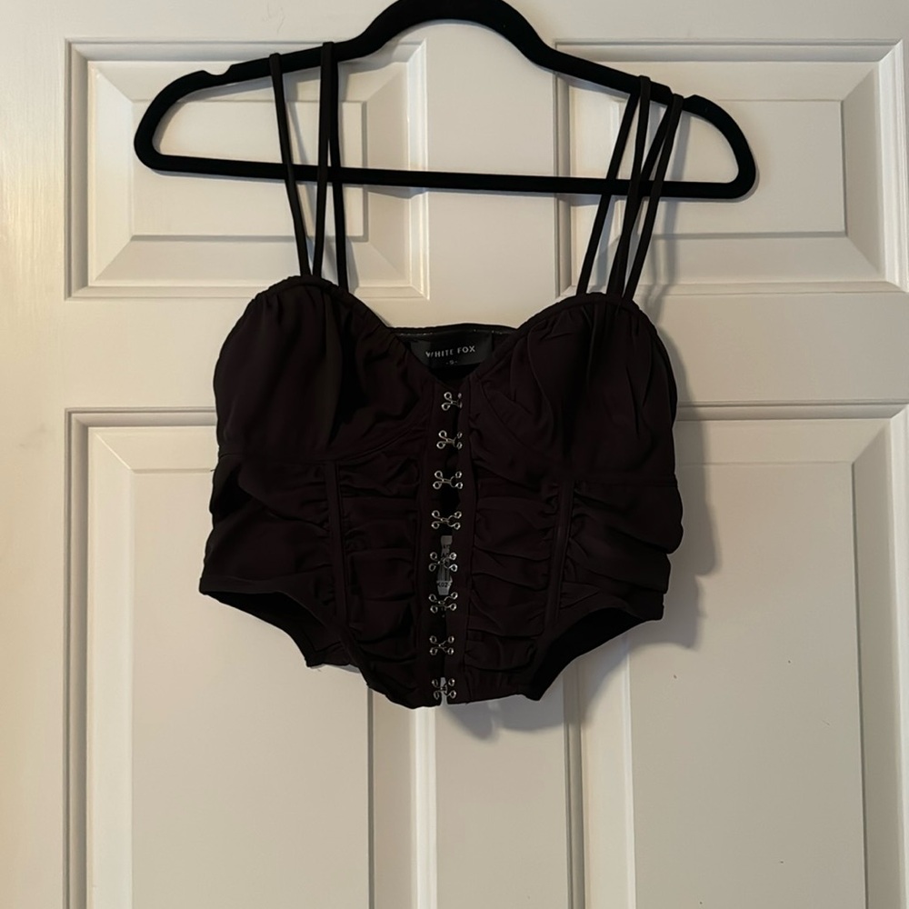 White Fox / Stuck In My Ways Bustier / Size S